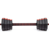 Гантели гексагональные разборные с грифом, 30 кг. (2 шт. х 15 кг.) VictoryFit VF-DН300 Гантели гексагональные разборные с грифом, 30 кг. (2 шт. х 15 кг.) VictoryFit VF-DН300