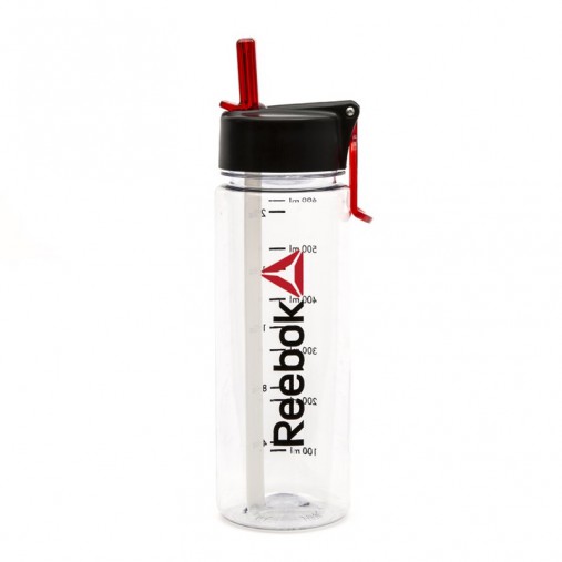 Бутылка для воды Reebok 0,65 Clear Wordmark. Цвет - прозрачный