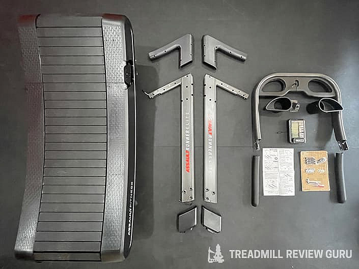Беговая дорожка AssaultRunner Elite — в разобранном виде