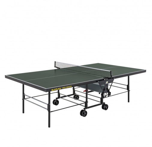 Теннисный стол тренировочный SunFlex True Indoor (зеленый) 