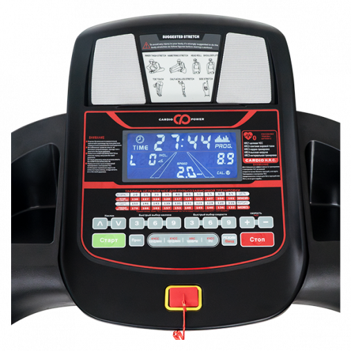 Беговая дорожка домашняя складная CardioPower T35