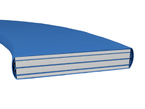 Батут каркасный UNIX line 12 ft outside (Blue) с наружной защитной сеткой