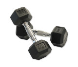 Набор гексагональных гантелей 10 пар от 1 до 10 кг VictoryFit