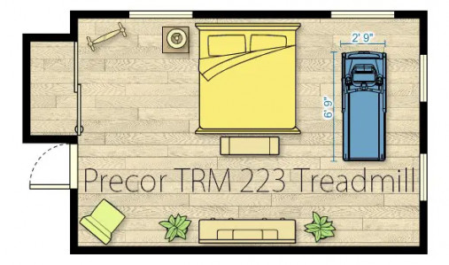 Беговая дорожка PRECOR TRM 223 Energy Series