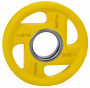 Диск обрезиненный PROFI-FIT олимпийский FASSION D-51, 1,25 кг (желтый)