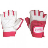 Перчатки для фитнеса женские GRIZZLY Fitness Training Gloves размер XS, кожа, бело-розовый