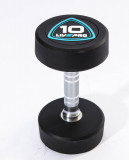 Гантели в уретане LIVEPRO Studio Dumbbells 1 кг, черный/синий