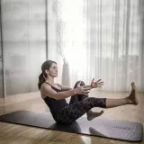 Коврик для пилатес Airex Yoga Pilates 190, цвет: антрацит