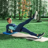 Коврик для пилатес Airex Yoga Pilates 190, цвет: антрацит