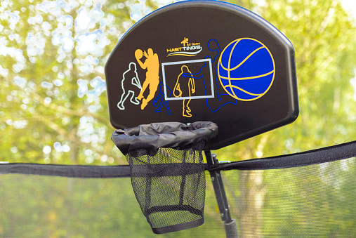 Батут Hasttings Sky Double Basketball (4,88 м) 16FT с набором для баскетбола