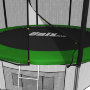 Батут пружинный с защитной сеткой UNIX line 14 ft outside (зеленый)