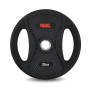 Диск олимпийский обрезиненный с двумя хватами 25 кг REBEL