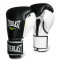 Перчатки тренировочные EVERLAST POWERLOCK 18oz черно/бело/зеленые