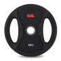 Диск олимпийский обрезиненный с двумя хватами 20 кг REBEL