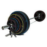 Штанга олимпийская 85 кг премиум OFT (полиуретановые диски TPU)