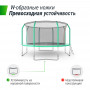 Батут UNIX Line SUPREME BASIC 12 ft (green) 3.66 м (зеленый)
