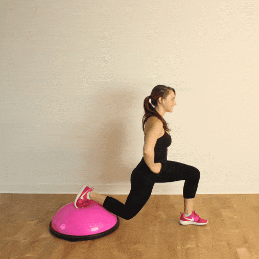 Балансировочная платформа BOSU Balance Trainer Home Pink (розовый/черный)
