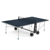 Всепогодный теннисный стол CORNILLEAU Outdoor 100X для улицы (темно-синий) с сеткой