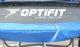 Батут OptiFit Like Blue 12FT с сине-желтой крышей