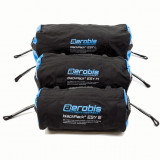 Мешок-отягощение для воды AEROBIS blackPack ESY размер S, емкость 10 литров и 1 мешок для песка, черный/синий