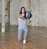 Медицинский мяч с рукоятками Reebok, 10 кг