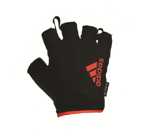 Перчатки для фитнеса Adidas ADGB-12321RD (черный/красный)