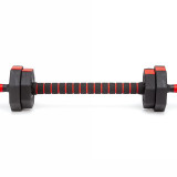 Гантели гексагональные разборные с грифом, 10 кг. (2 шт. х 5 кг.) VictoryFit VF-DН100