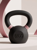 Гиря чугунная с цветным кольцом 8 кг (модель: К-3) VictoryFit VF-KCR080