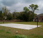 Баскетбольная стойка стационарная SPALDING 54" Gold In-ground - 881365CN (акрил) бетонируемая
