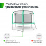Батут UNIX Line SUPREME BASIC 10 ft (Green) 3,05 м зеленый