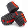 Гантели гексагональные разборные с грифом, 30 кг. (2 шт. х 15 кг.) VictoryFit VF-DН300