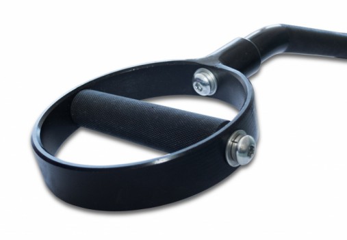 Рукоятка для мышц спины параллельный хват черная Premium Original Fit.Tools