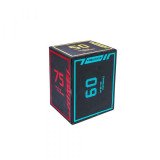 Плиометрический бокс LIVEPRO Duty Soft Plyometric Box 40 x 50 x 60 см, дерево, покрыт упругой EVA-пеной и имеет прочный нескользящий чехол из ПВХ с яркой маркировкой высоты
