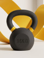 Гиря чугунная с цветным кольцом 16 кг (модель: К-3) VictoryFit VF-KCR160