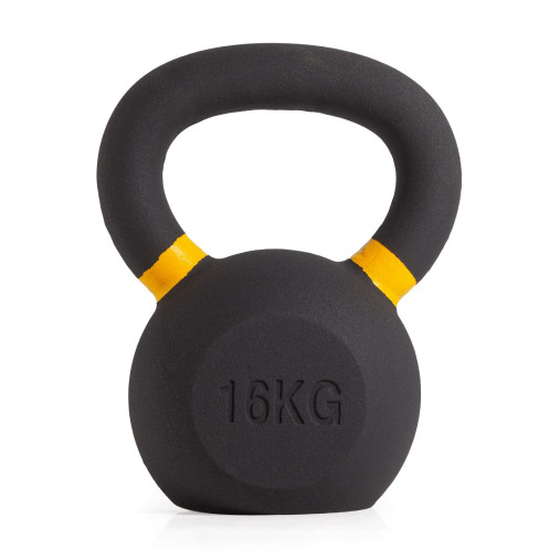 Гиря чугунная с цветным кольцом 16 кг (модель: К-3) VictoryFit VF-KCR160