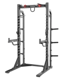 BRONZE GYM BR-1030 Полурама для приседов (черная)