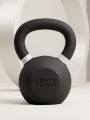 Гиря чугунная с цветным кольцом 18 кг (модель: К-3) VictoryFit VF-KCR180