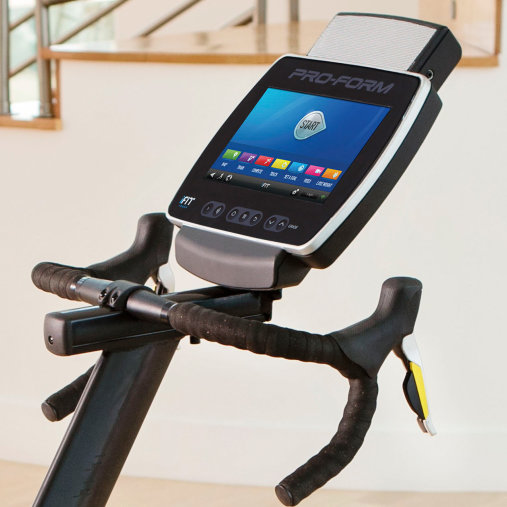 Велотренажер сайкл ProForm Tour De France TDF 5.0 (PFEVEX71916) с цветным сенсорным Smart HD экраном 10"