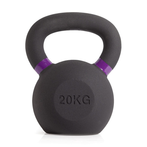 Гиря чугунная с цветным кольцом 20 кг (модель: К-3) VictoryFit VF-KCR200