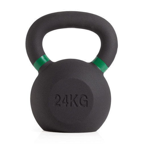 Гиря чугунная с цветным кольцом 24 кг (модель: К-3) VictoryFit VF-KCR240