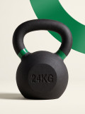 Гиря чугунная с цветным кольцом 24 кг (модель: К-3) VictoryFit VF-KCR240