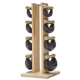 NOHrD Swing Turm Набор гантелей с подставкой, материал: ясень, общий вес: 26 кг