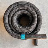 Тренировочный канат AEROBIS Battle Rope V2 длина 10 м, диаметр 30 мм, вес 5,3 кг, черный