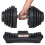 Регулируемая гантель Original Fitness 40 кг с 15 уровнями регулировки от 4,5 до 40кг