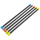 Гимнастическая палка LIVEPRO Weighted Bar 5 кг, фиолетовый/черный