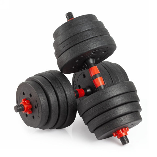 Гантели разборные с грифом, 25 кг. (2 шт. х 12,5 кг.) VictoryFit VF-DС250 Гантели разборные с грифом, 25 кг. (2 шт. х 12,5 кг.) VictoryFit VF-DС250
