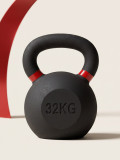 Гиря чугунная с цветным кольцом 32 кг (модель: К-3) VictoryFit VF-KCR320