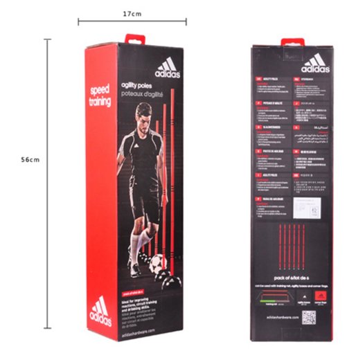 Стойки для дриблинга футболиста (набор 6 штук) Adidas ADFB-10101