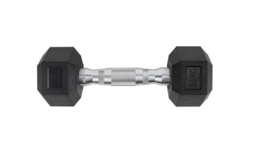 Гантель 2,5 кг гексагональная VictoryFit VF-H025 обрезиненная