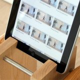 NOHrD Swing Turm Набор гантелей с подставкой, материал: орех, общий вес: 26 кг